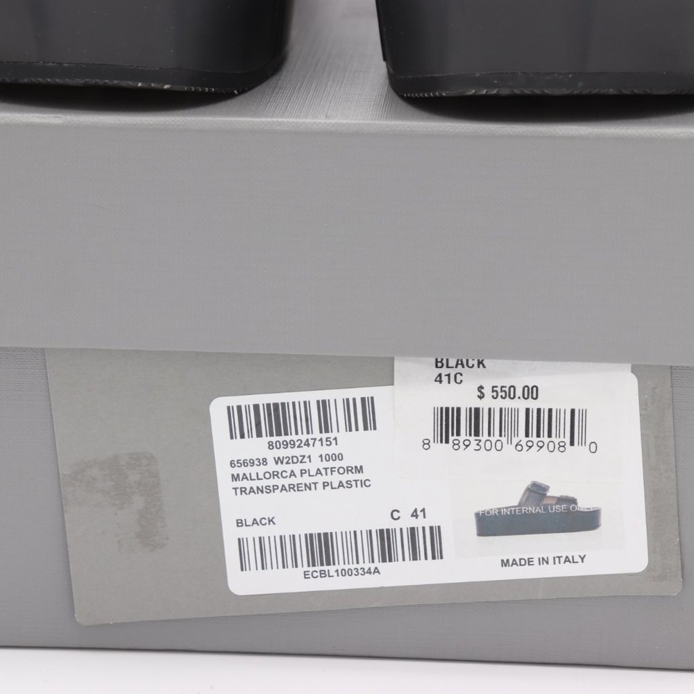NIB Balenciaga Mallorca Platform Buckle Platform Sandals - Picture 8 of 16